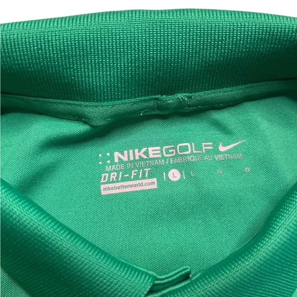 Nike Golf Green Polo Shirt - Picture 4 of 6